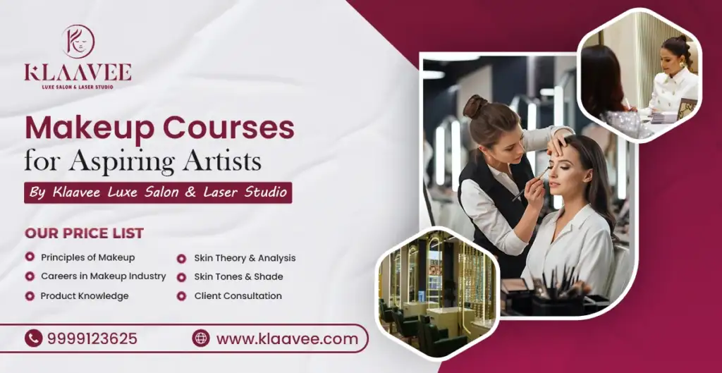 Makeup Courses for Aspiring Artists by Klaavee Luxe Salon & Laser Studio